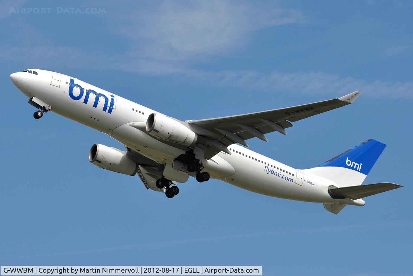 G-WWBM, 2001 Airbus A330-243 C/N 398, BMI