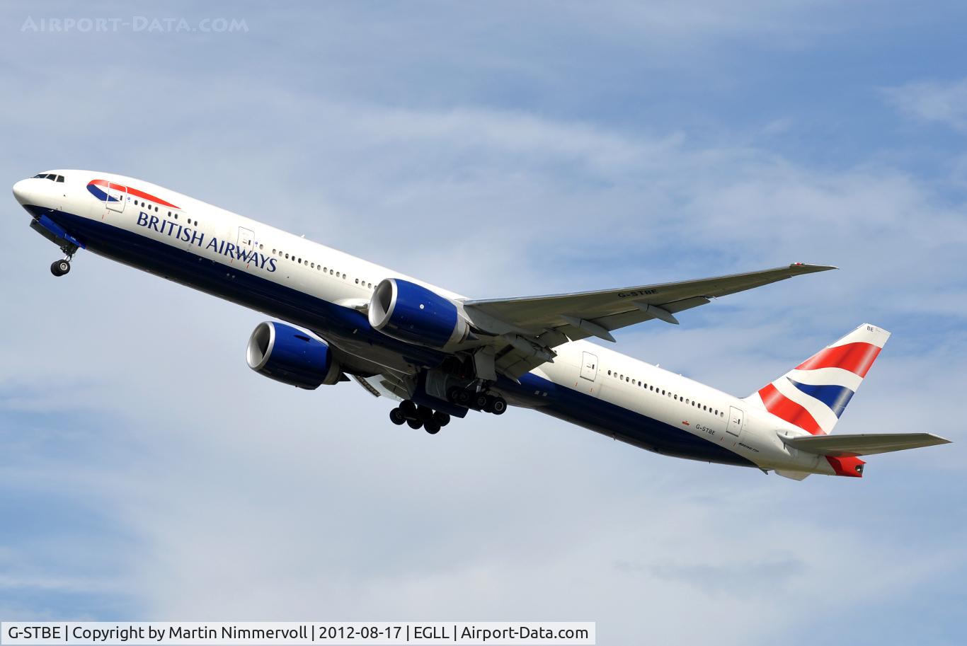 G-STBE, 2011 Boeing 777-36N/ER C/N 38696, British Airways