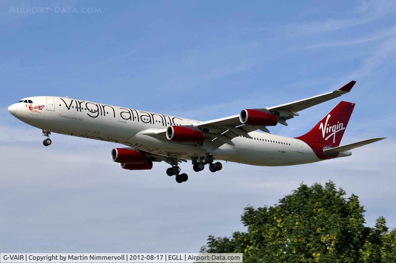 G-VAIR, 1997 Airbus A340-313 C/N 164, Virgin Atlantic