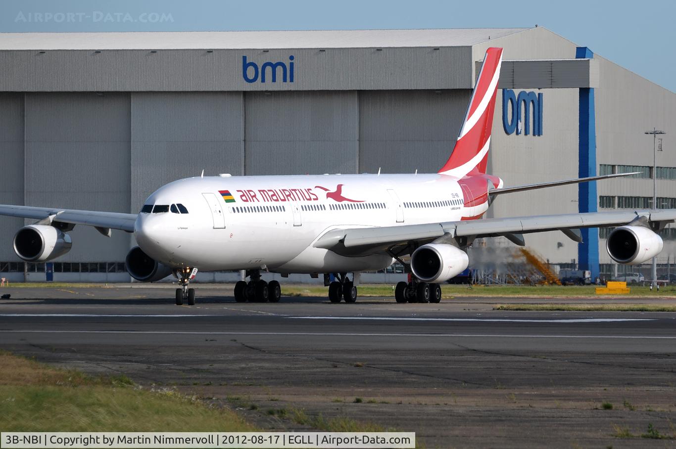 3B-NBI, 2006 Airbus A340-313X C/N 793, Air Mauritius