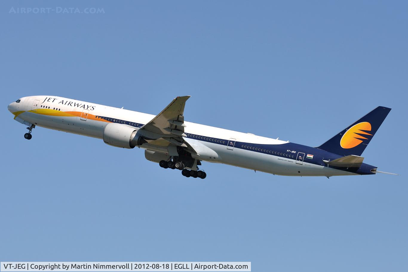 VT-JEG, 2007 Boeing 777-35R/ER C/N 35163, Jet Airways