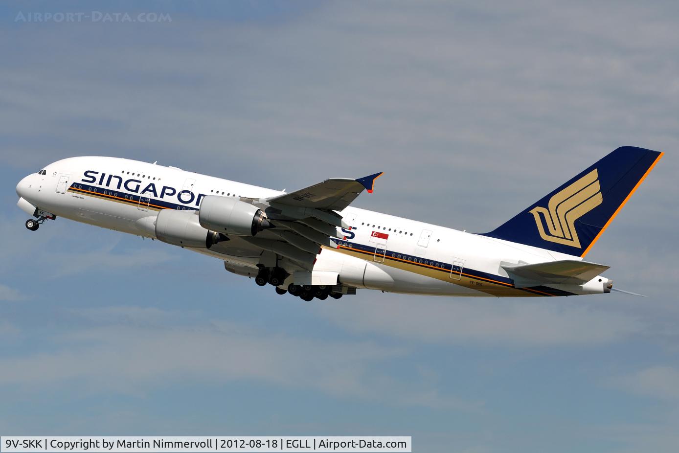 9V-SKK, 2009 Airbus A380-841 C/N 051, Singapore Airlines