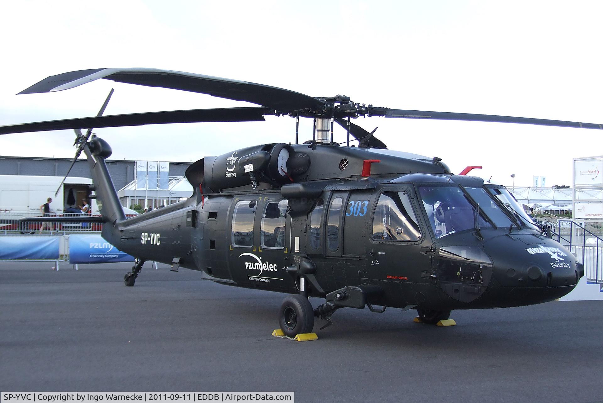SP-YVC, 2011 Sikorsky S-70i Black Hawk C/N 0004/70-3699, Sikorsky S-70i Black Hawk at ILA 2012, Berlin