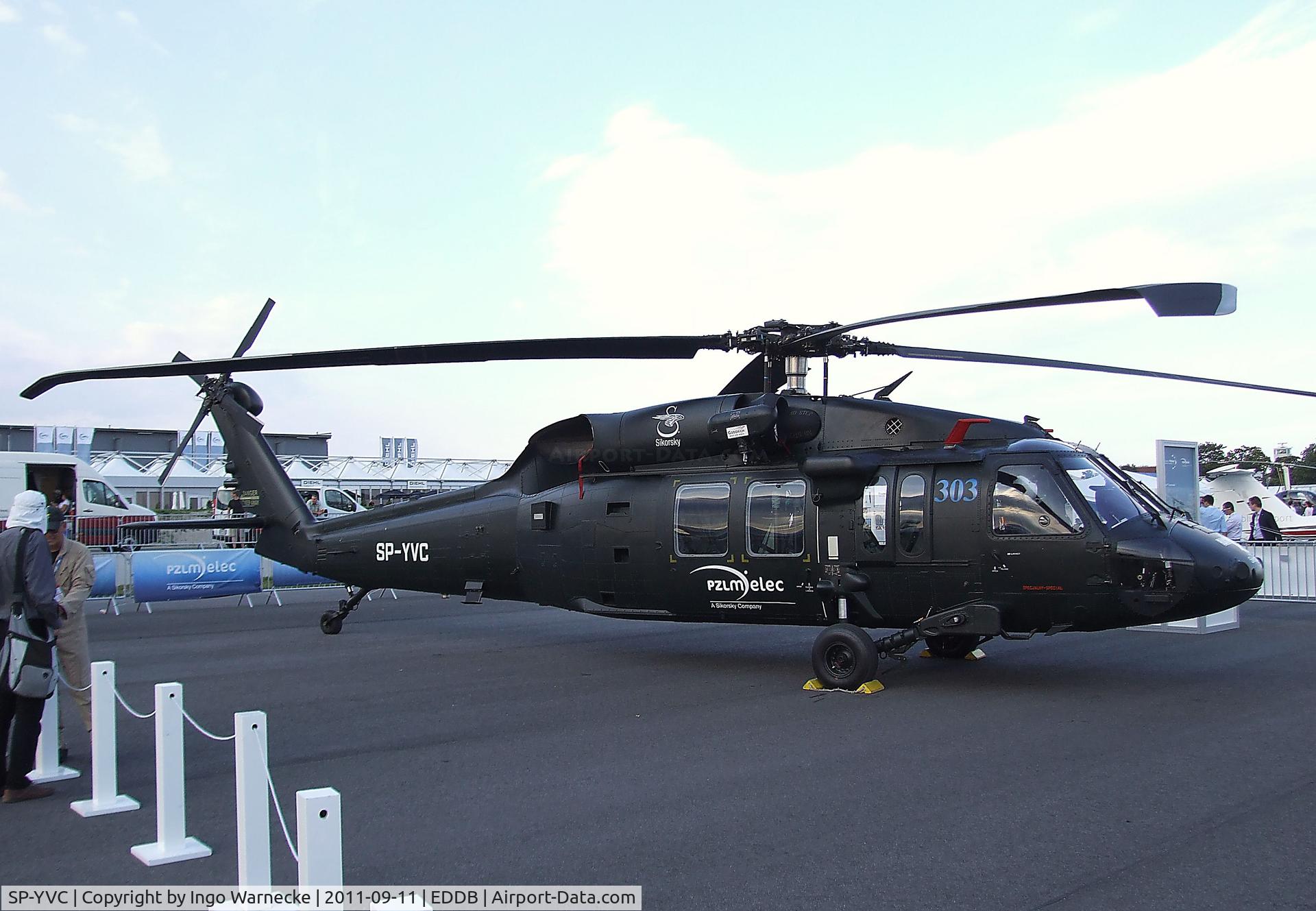 SP-YVC, 2011 Sikorsky S-70i Black Hawk C/N 0004/70-3699, Sikorsky S-70i Black Hawk at ILA 2012, Berlin