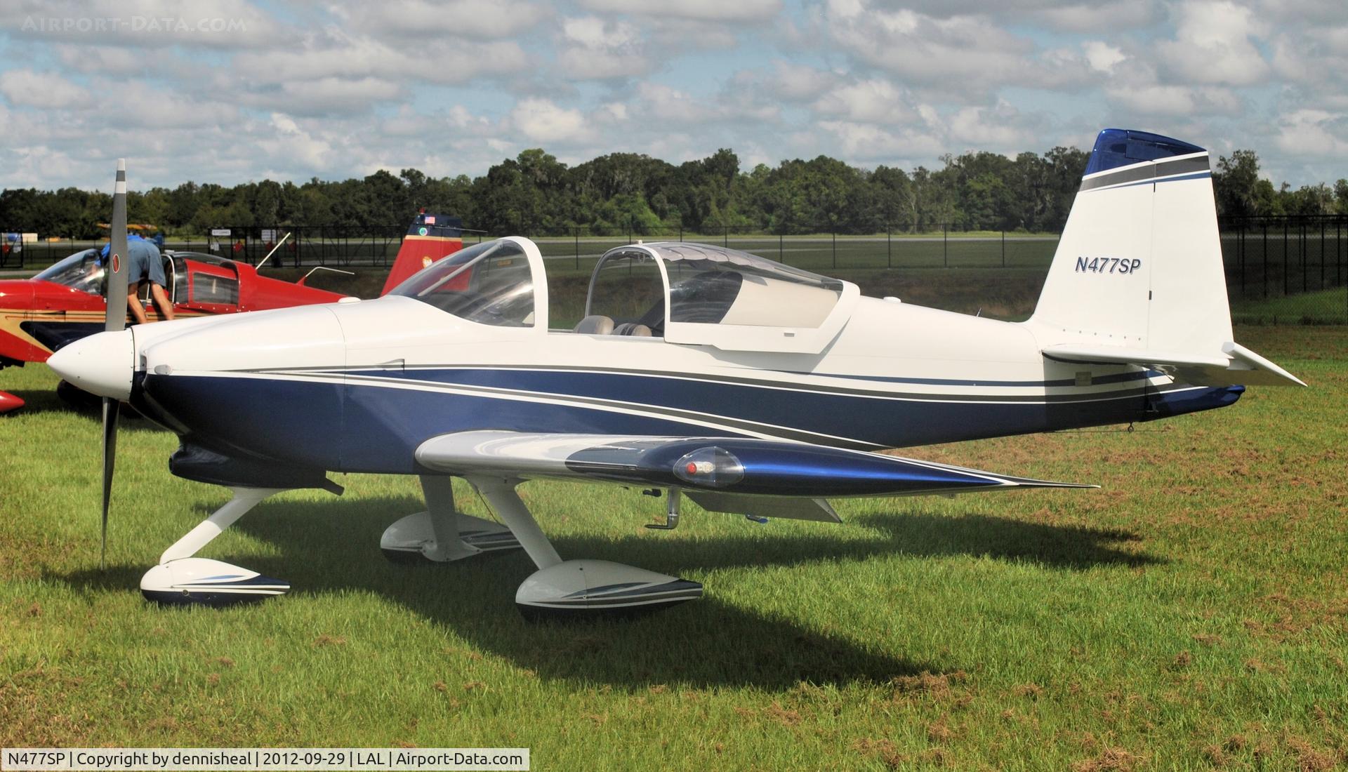 N477SP, 2004 Vans RV-7A C/N 71402, 2004 PICKENS M/HICKS L VANS RV7A,