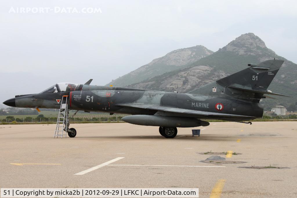 51, Dassault Super Etendard C/N 51, Parked
