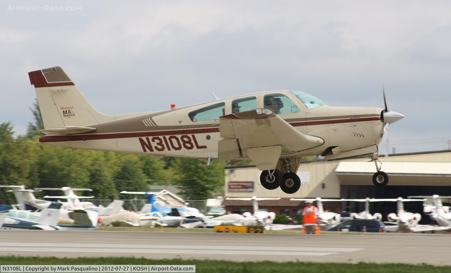 N3108L, 1988 Beech F33A Bonanza C/N CE-1248, Beech F33A