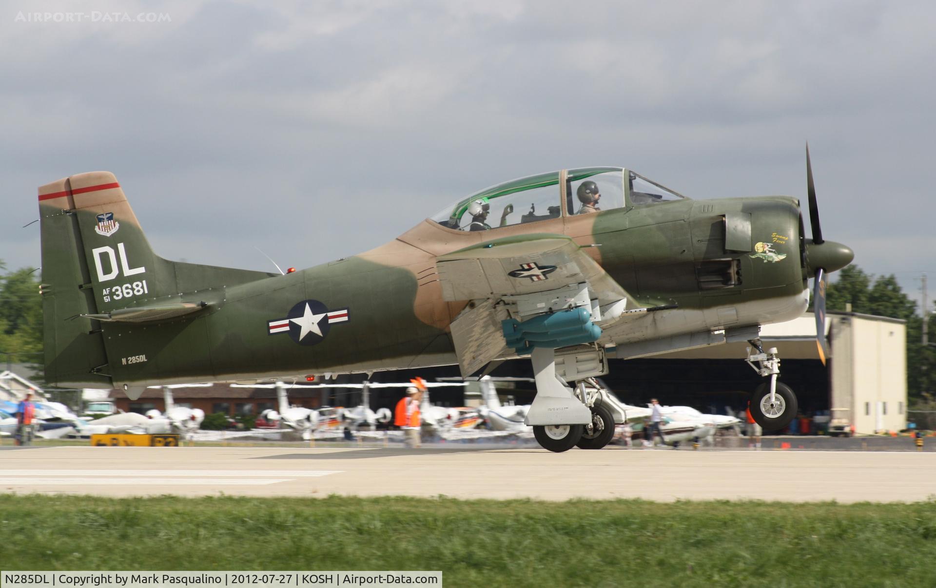 N285DL, 1951 North American T-28D Trojan C/N 174-219 (51-3681), North American T-28D