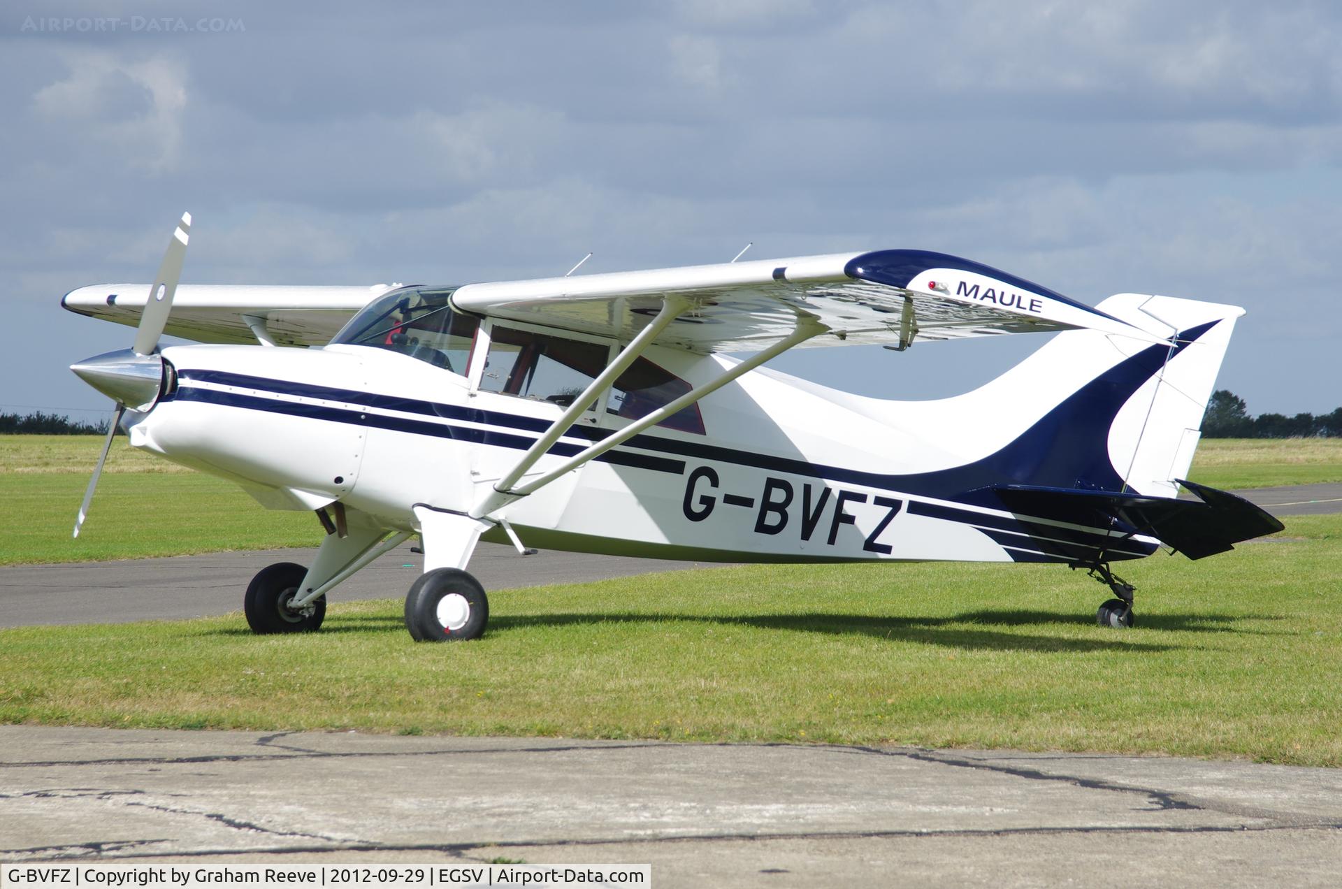 G-BVFZ, 1986 Maule M-5-180C C/N 8082C, Parked in the sun.
