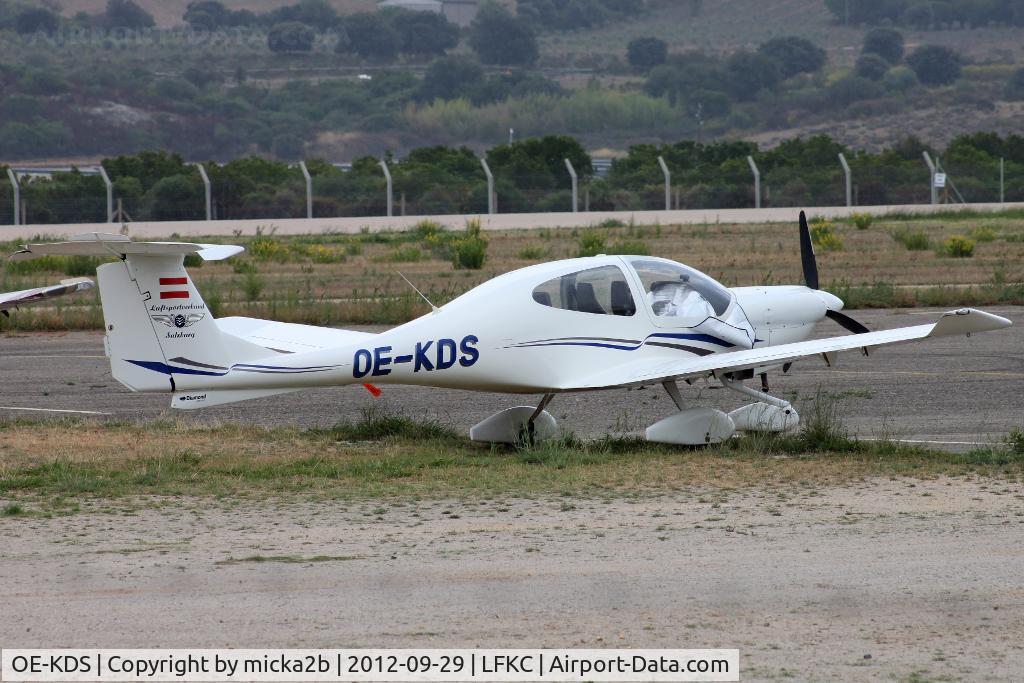 OE-KDS, Diamond DA-40 Diamond Star C/N 40.016, Parked