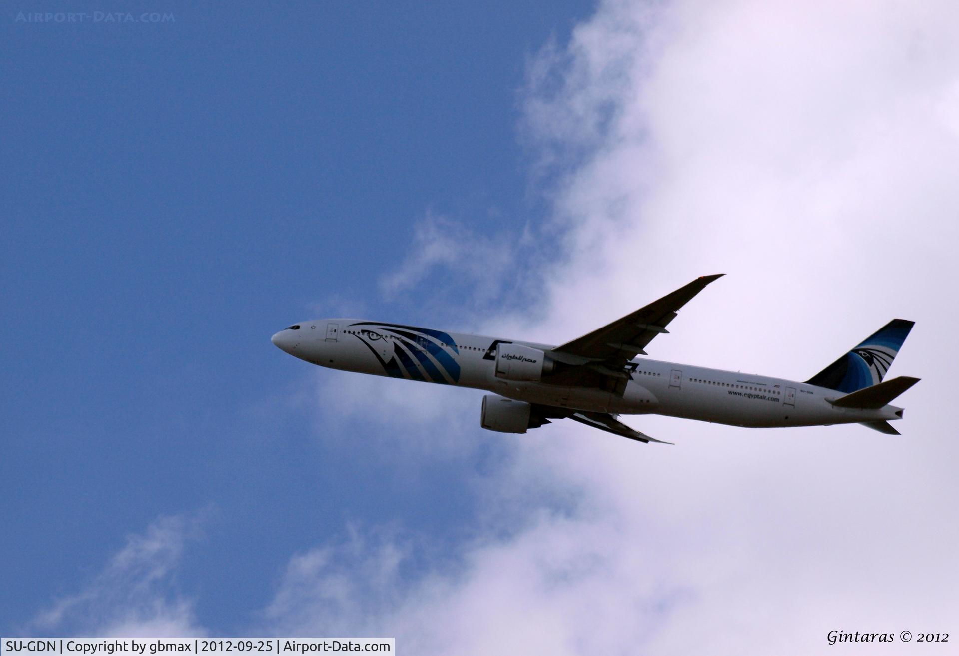 SU-GDN, 2010 Boeing 777-36N/ER C/N 38288, On approach to JFK, over Mineola, NY