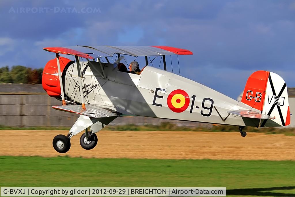 G-BVXJ, 1937 Bucker Bu-133C Jungmeister C/N E-19, Put on a great aerobatic display
