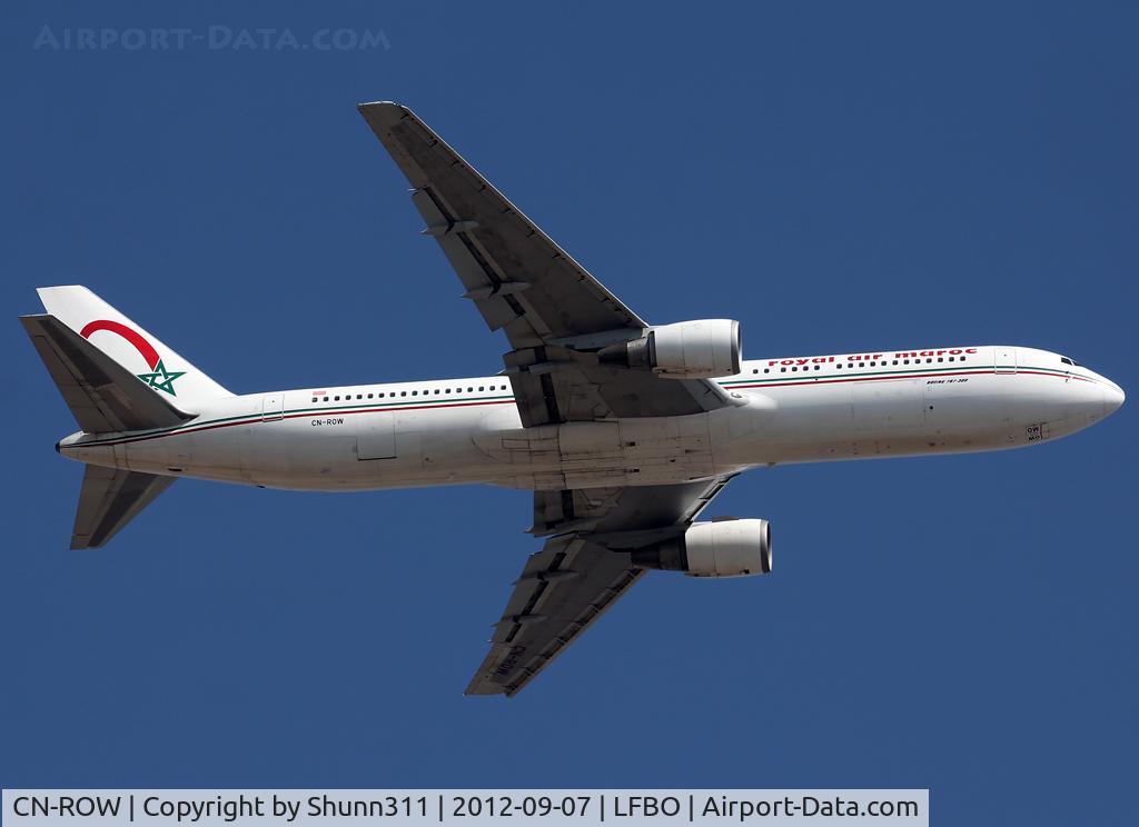 CN-ROW, 1999 Boeing 767-343/ER C/N 30008, Taking off from rwy 14L