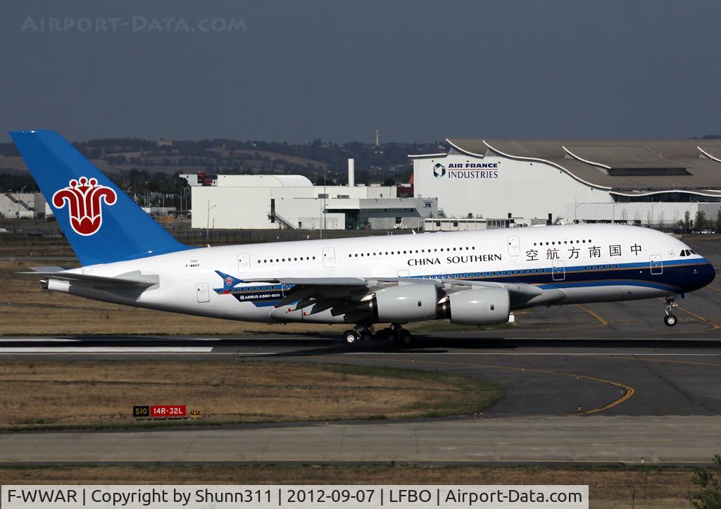 F-WWAR, 2012 Airbus A380-841 C/N 088, C/n 0088 - To be B-6139