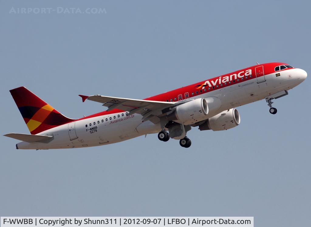F-WWBB, 2012 Airbus A320-214 C/N 5278, C/n 5278 - To be PR-ONK