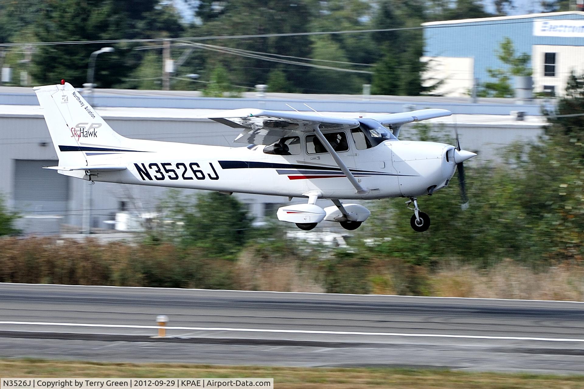 N3526J, Cessna 172S C/N 172S8829, Snohomish County Airport aka Paine Field