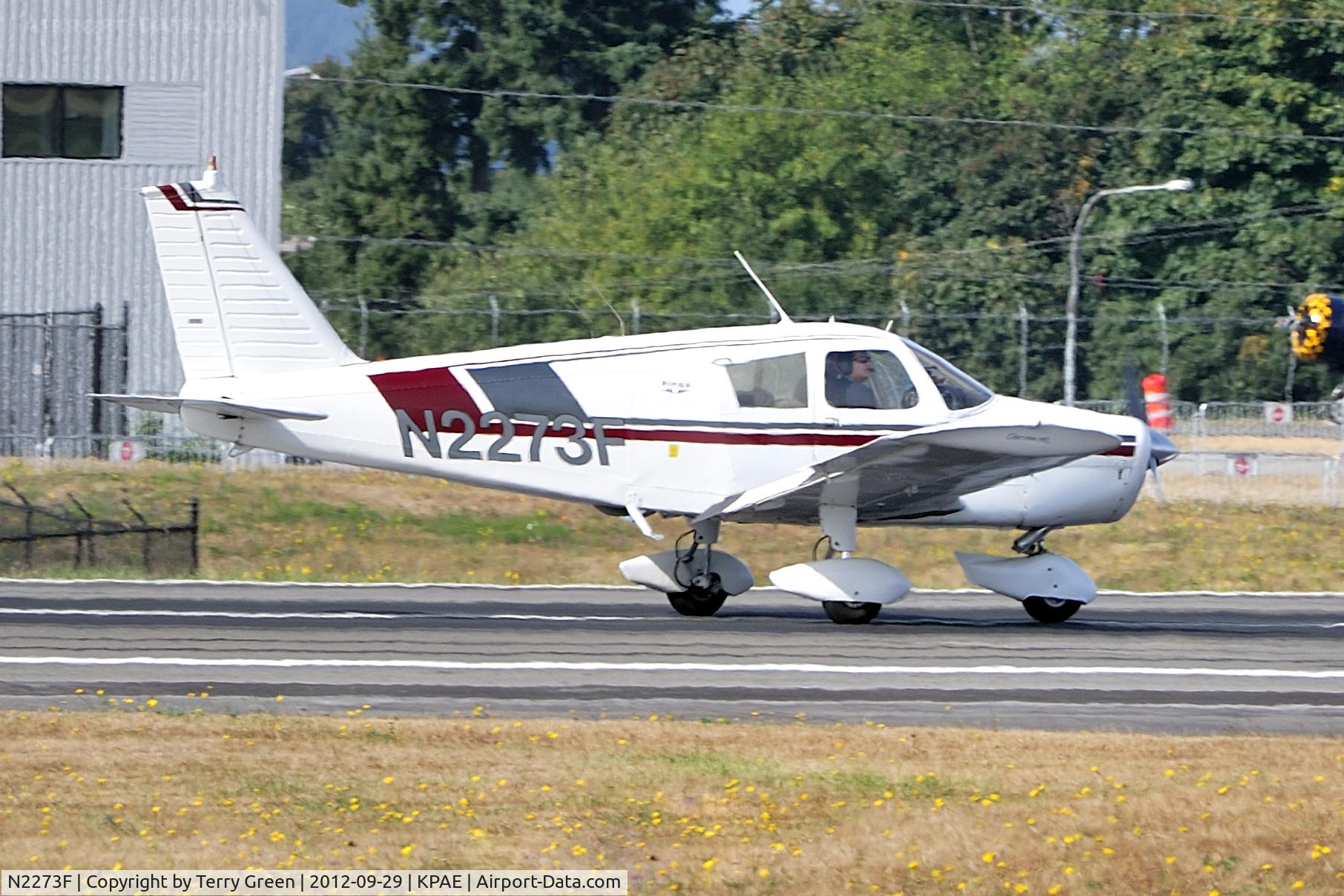 N2273F, 1969 Piper PA-28-140 C/N 28-25431, Snohomish County Airport aka Paine Field