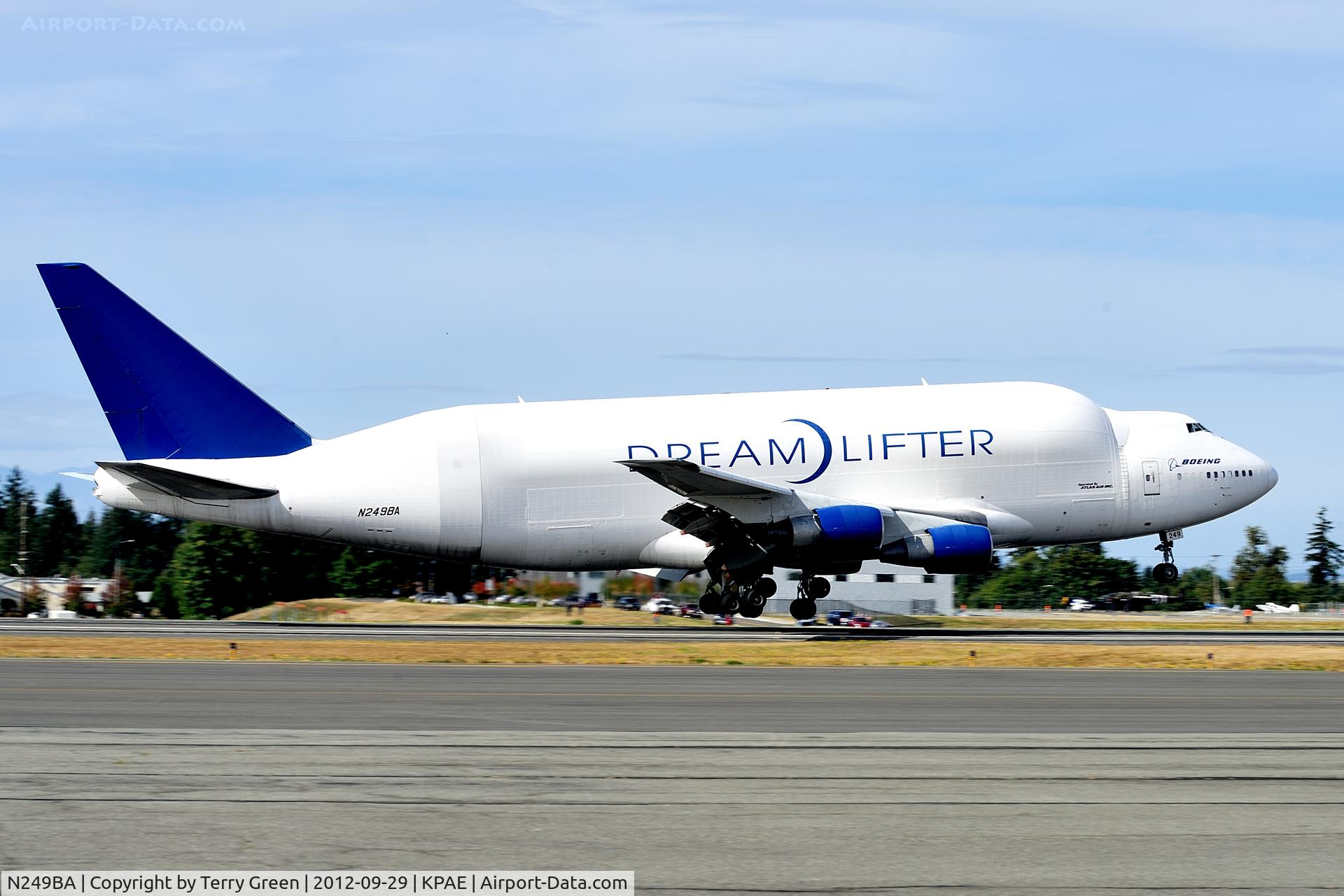 N249BA, 1989 Boeing 747-409LCF C/N 24309, Snohomish County Airport aka Paine Field