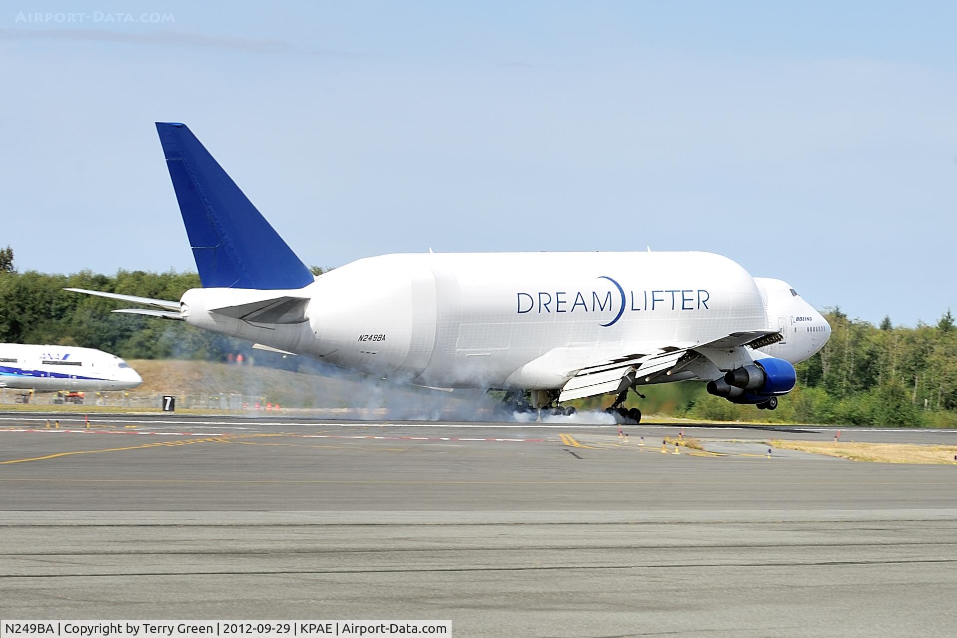 N249BA, 1989 Boeing 747-409LCF C/N 24309, Snohomish County Airport aka Paine Field