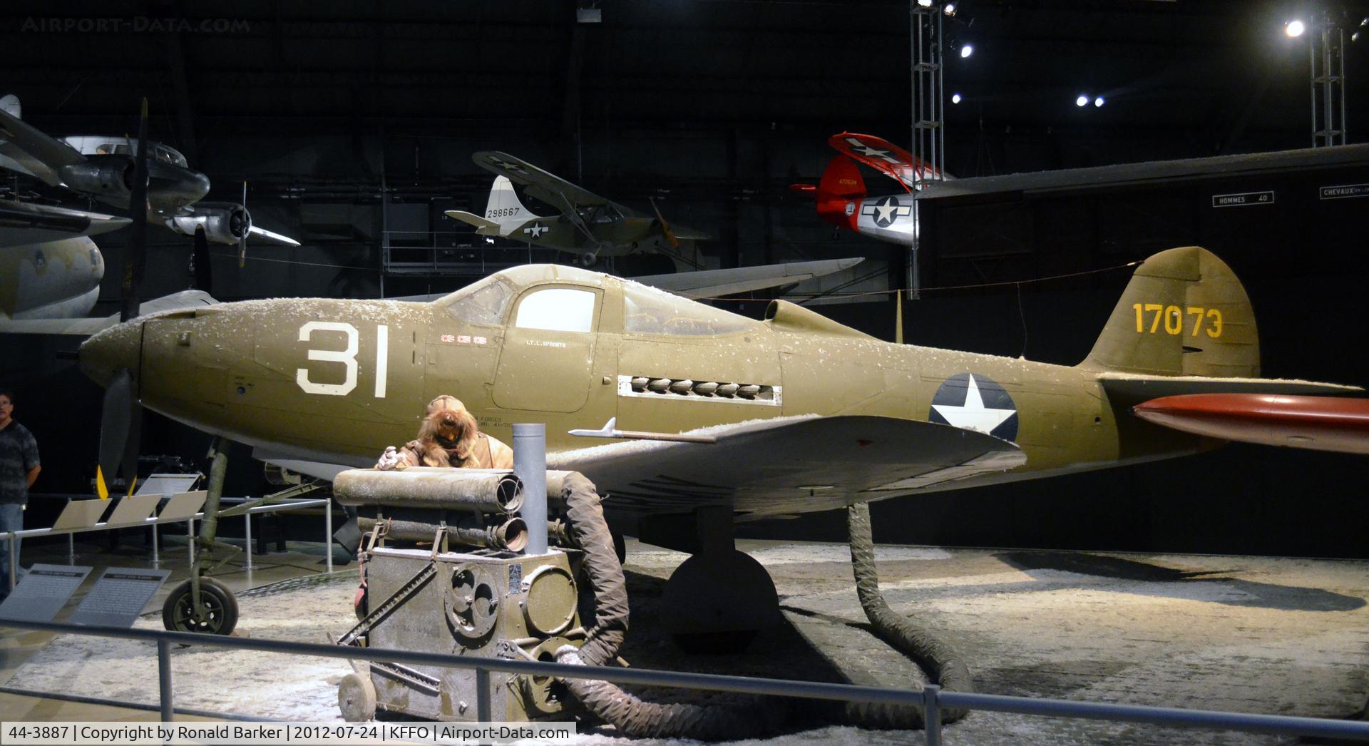 44-3887, 1944 Bell P-39Q Airacobra C/N Not found 44-3887, AF Museum