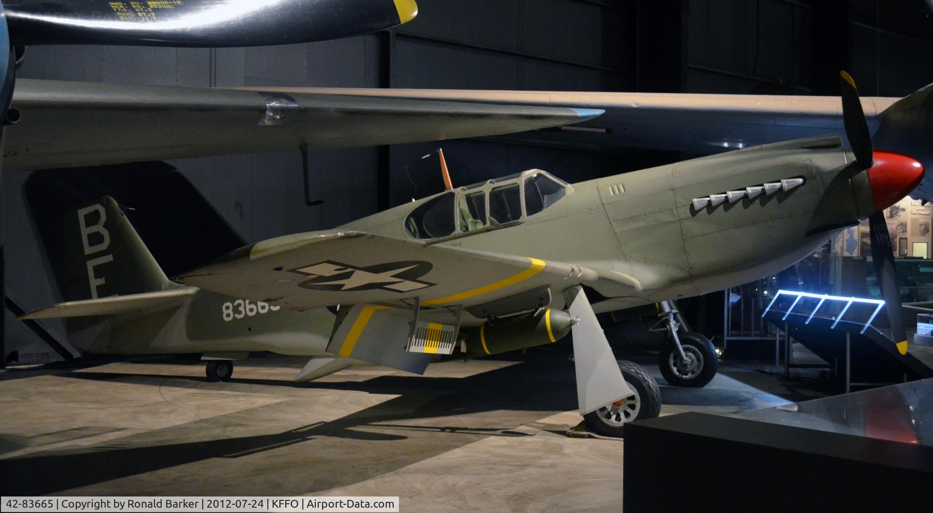 42-83665, 1942 North American A-36A Apache C/N 97-15883, AF Museum