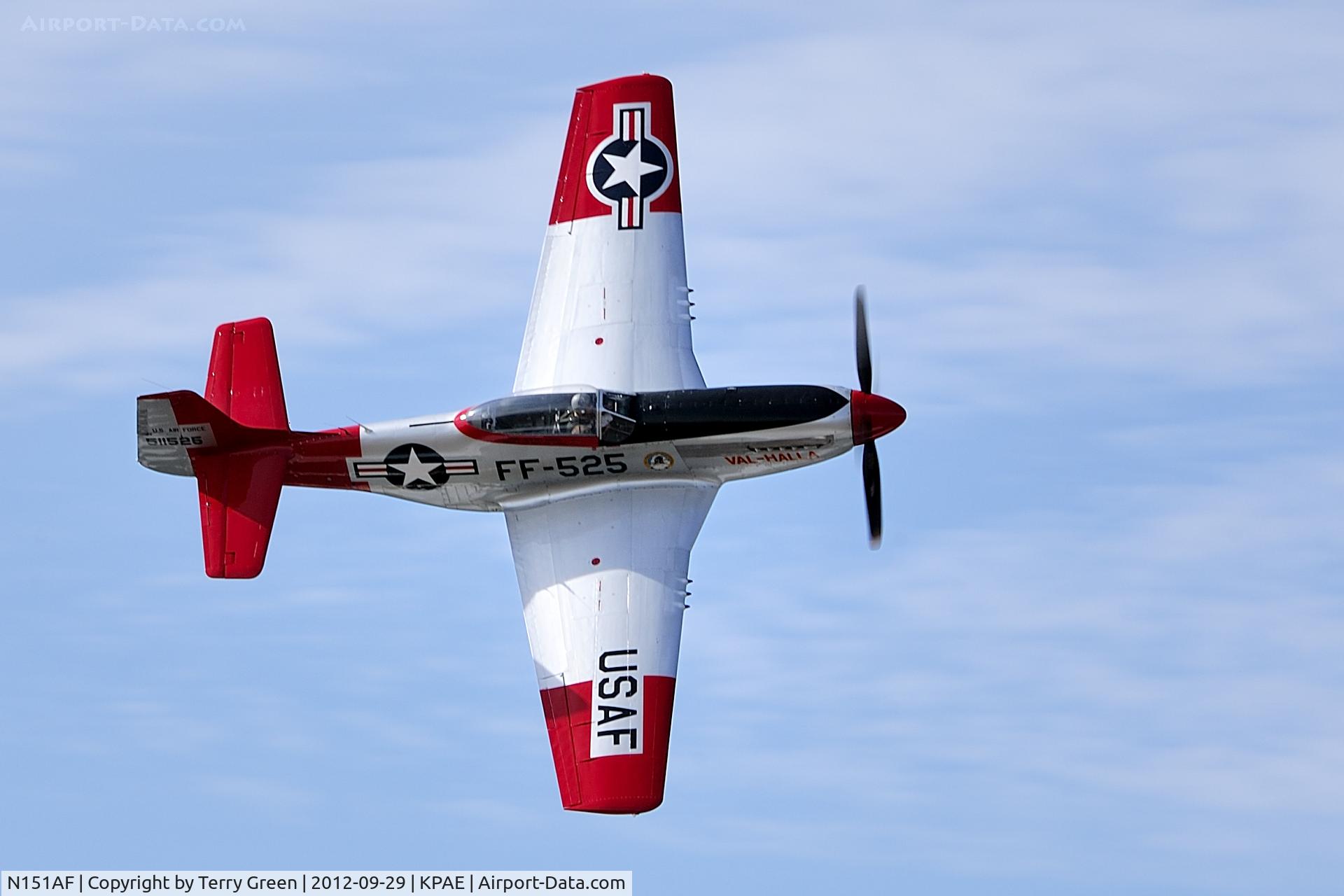 N151AF, 1945 North American P-51D Mustang C/N 45-11525, 1945 North American/aero Classics P-51D C/N 45-11525