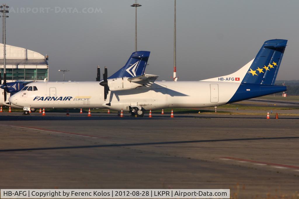 HB-AFG, 1989 ATR 72-201 C/N 108, Praha