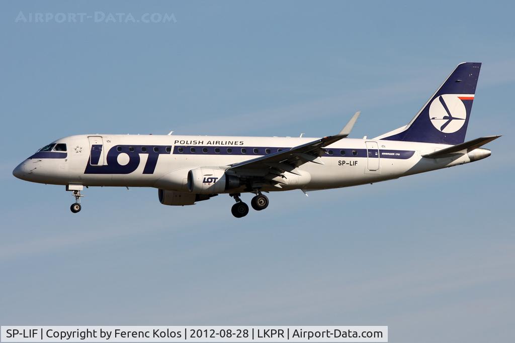 SP-LIF, 2006 Embraer 175STD (ERJ-170-200STD) C/N 17000154, Praha