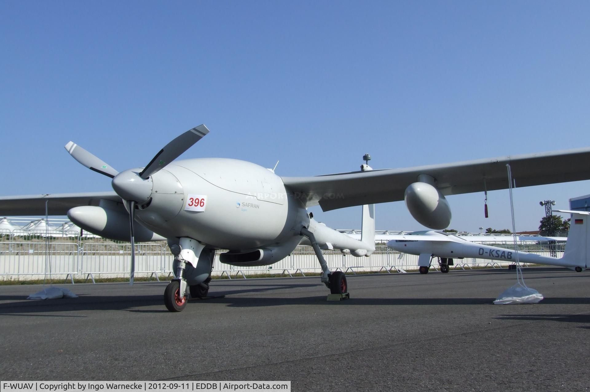 F-WUAV, 2009 Sagem S15 UAV Patroller V1 C/N 005, Stemme / Sagem S15 UAV Patroller (not carrying any registration) at ILA 2012, Berlin