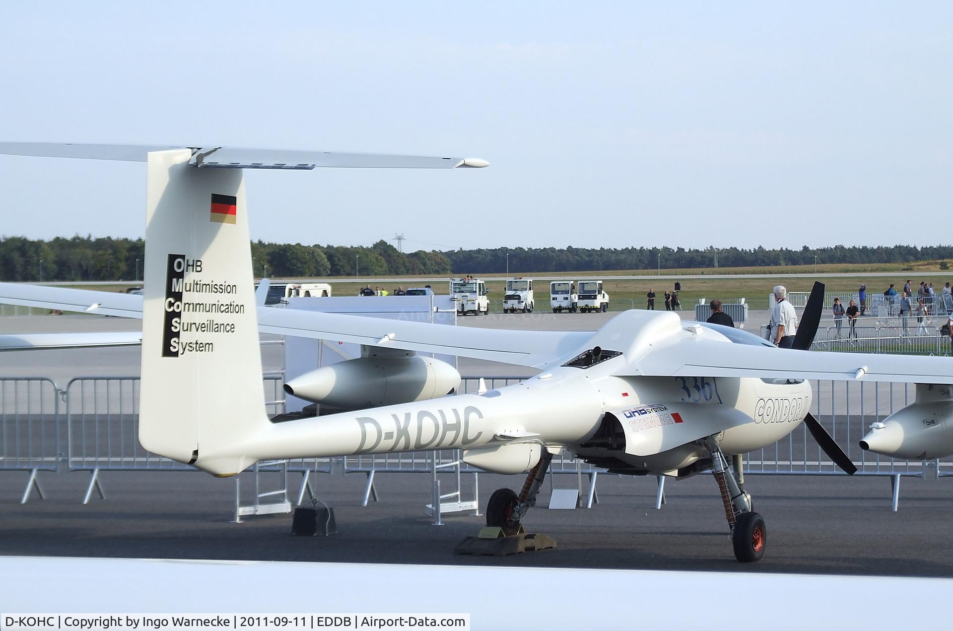D-KOHC, Stemme S-15 Condor II C/N Not found D-KOHC, Stemme S-15 Condor II at ILA 2012, Berlin