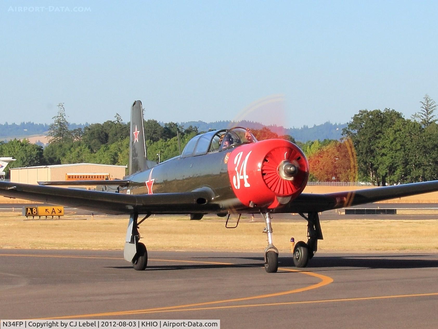 N34FP, 1965 Nanchang CJ-6A C/N 1332013, KHIO