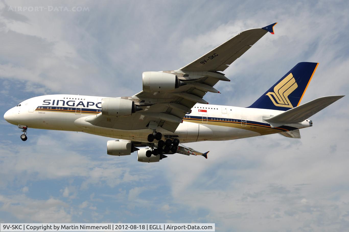 9V-SKC, 2006 Airbus A380-841 C/N 006, Singapore Airlines
