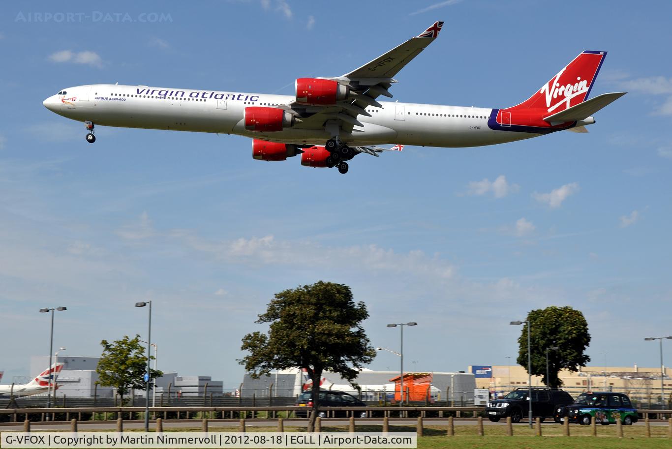 G-VFOX, 2002 Airbus A340-642 C/N 449, Virgin Atlantic