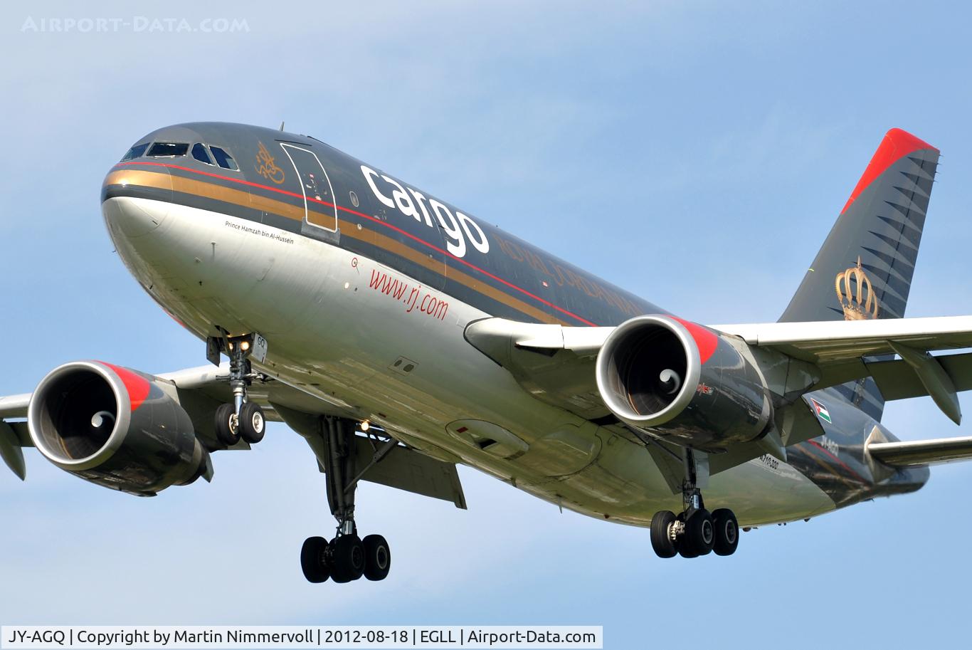 JY-AGQ, 1987 Airbus A310-304F C/N 445, Royal Jordanian Cargo