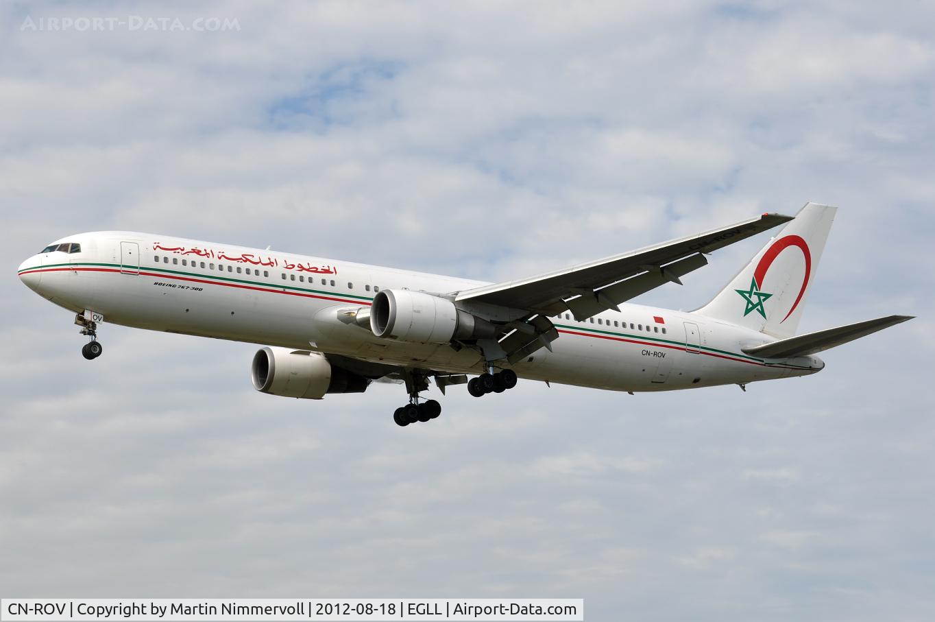 CN-ROV, 2000 Boeing 767-3Q8ER C/N 27686, Royal Air Maroc