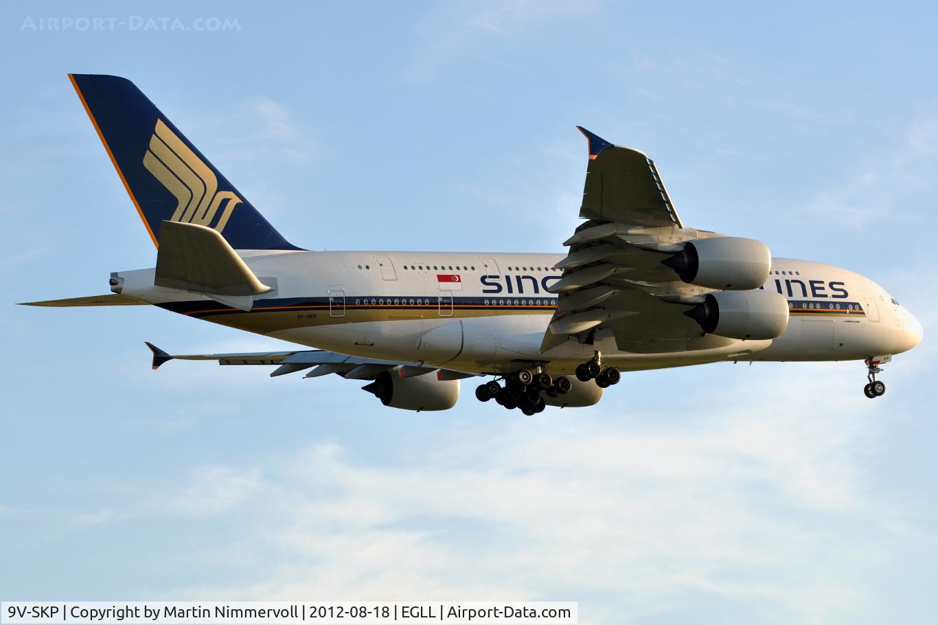 9V-SKP, 2011 Airbus A380-841 C/N 076, Singapore Airlines