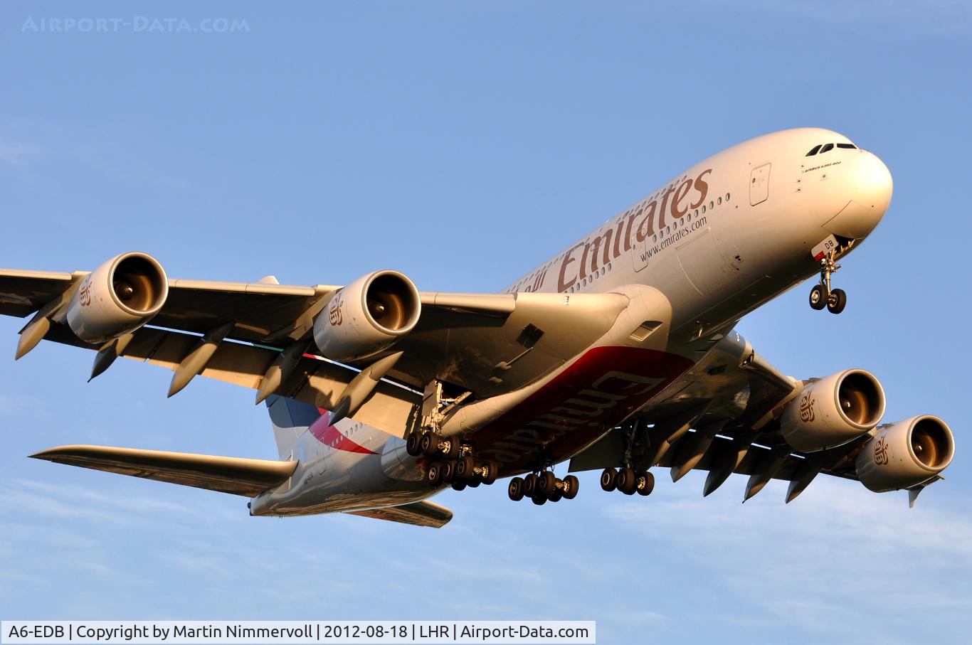 A6-EDB, 2008 Airbus A380-861 C/N 013, Emirates