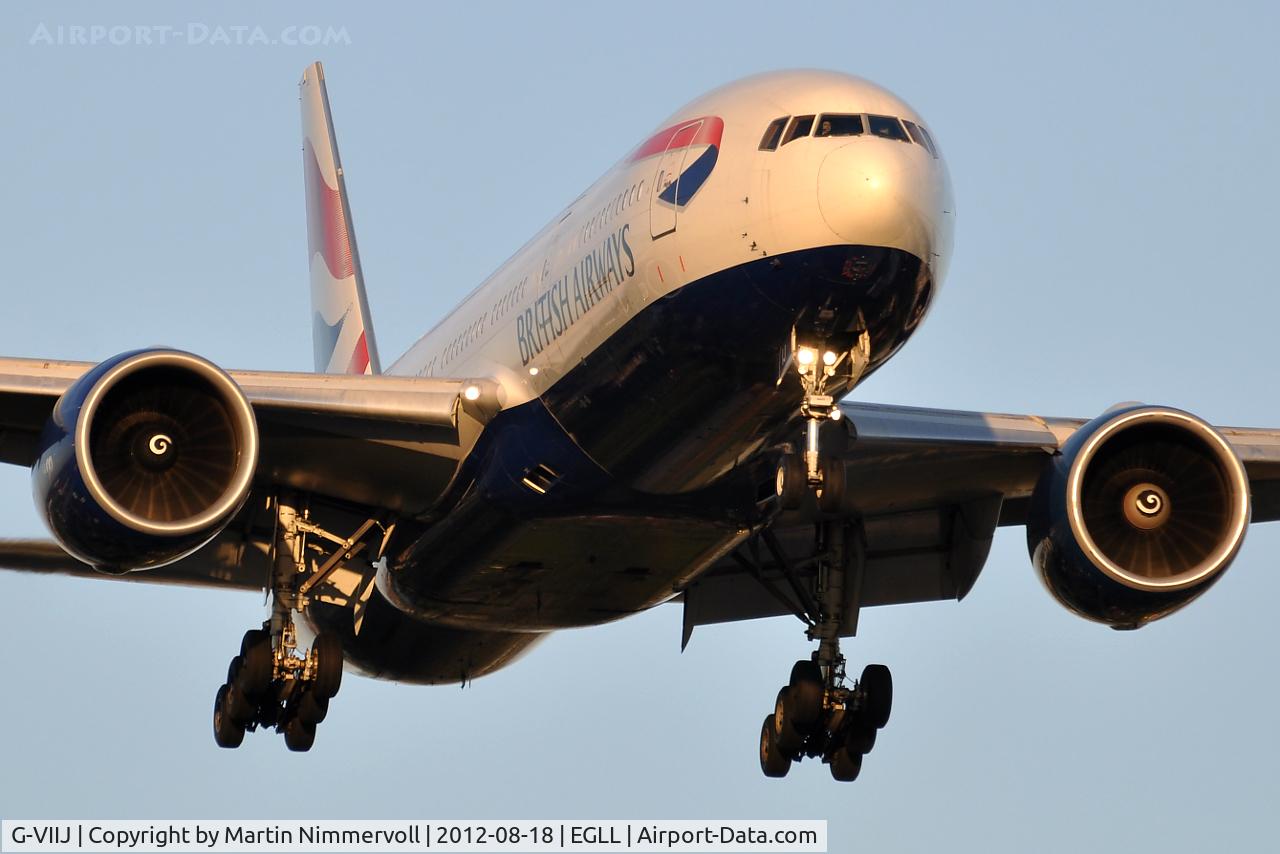 G-VIIJ, 1997 Boeing 777-236/ER C/N 27492, British Airways