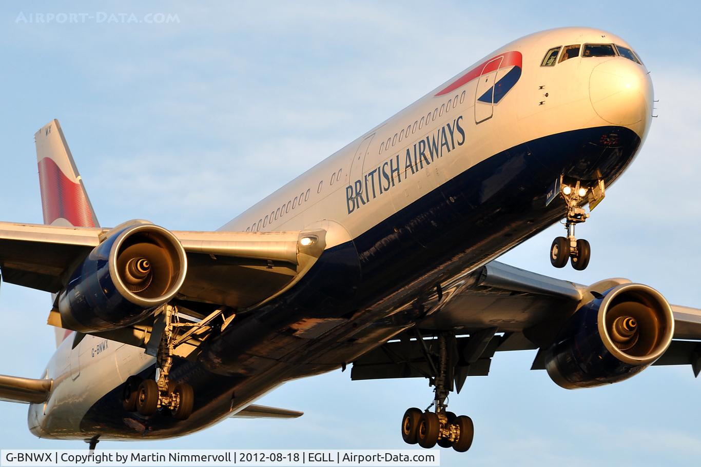 G-BNWX, 1994 Boeing 767-336 C/N 25832, British Airways