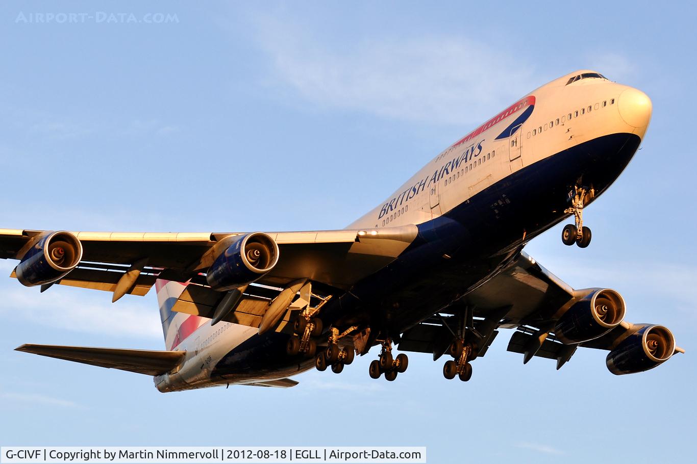 G-CIVF, 1995 Boeing 747-436 C/N 25434, British Airways
