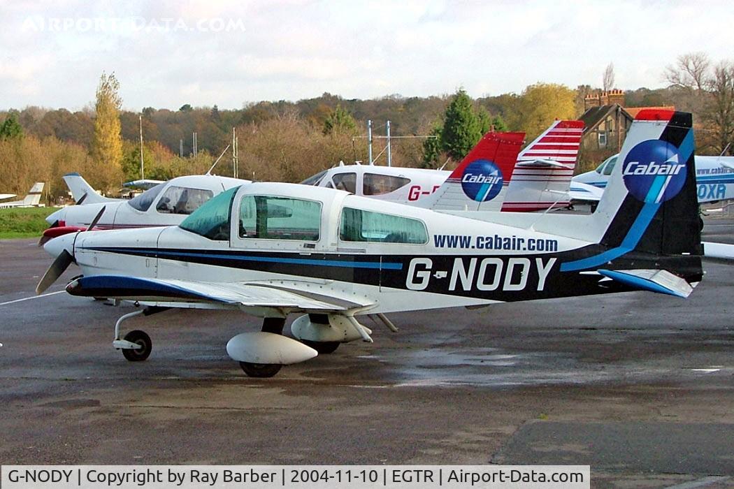 G-NODY, 1991 American General AG-5B Tiger C/N 10076, American General AG-5B Tiger [10076] Elstree~G 10/11/2004