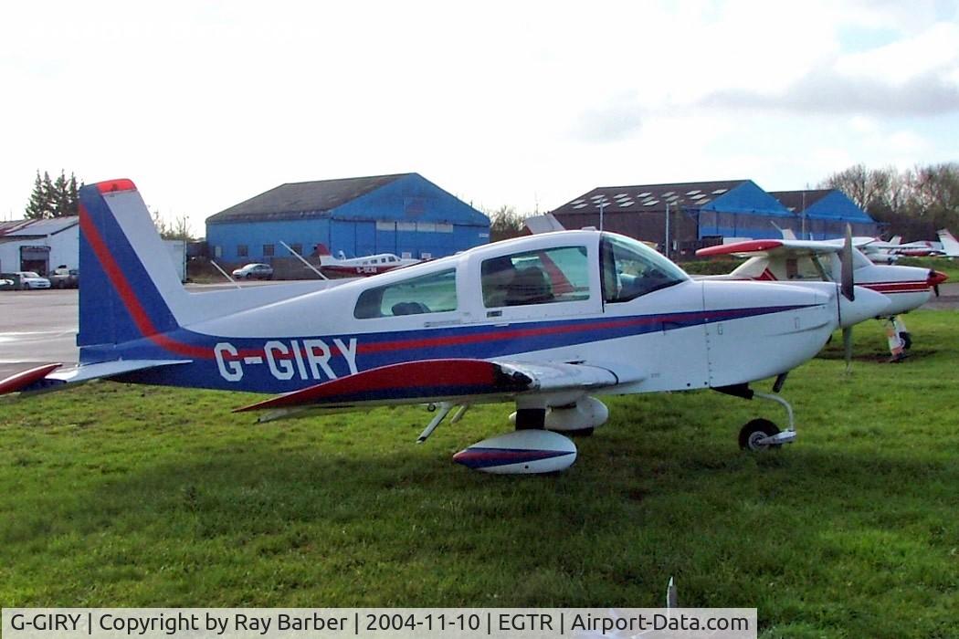 G-GIRY, 1992 American General AG-5B Tiger C/N 10146, American General AG-5B Tiger [10146] Elstree~G 10/11/2004
