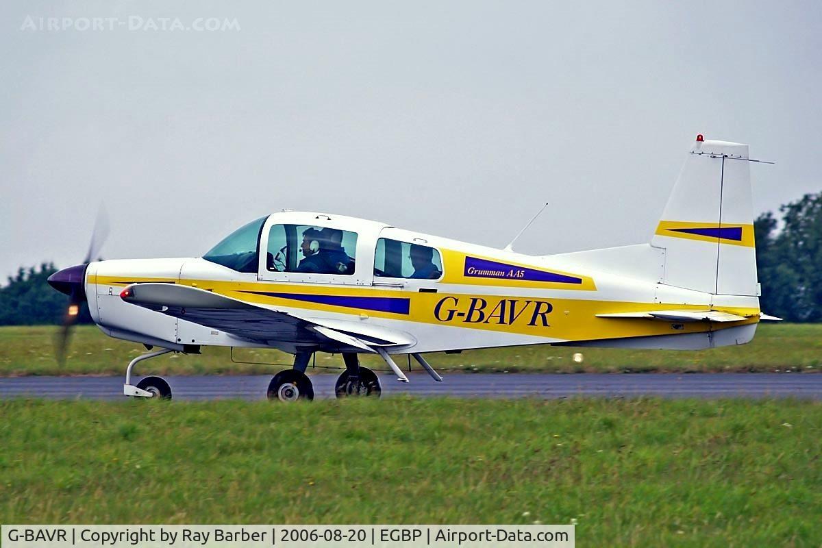 G-BAVR, 1973 Grumman American AA-5 Traveler C/N AA5-0348, Grumman American AA-5 Traveler [AA5-0348] Kemble~G 20/08/2006