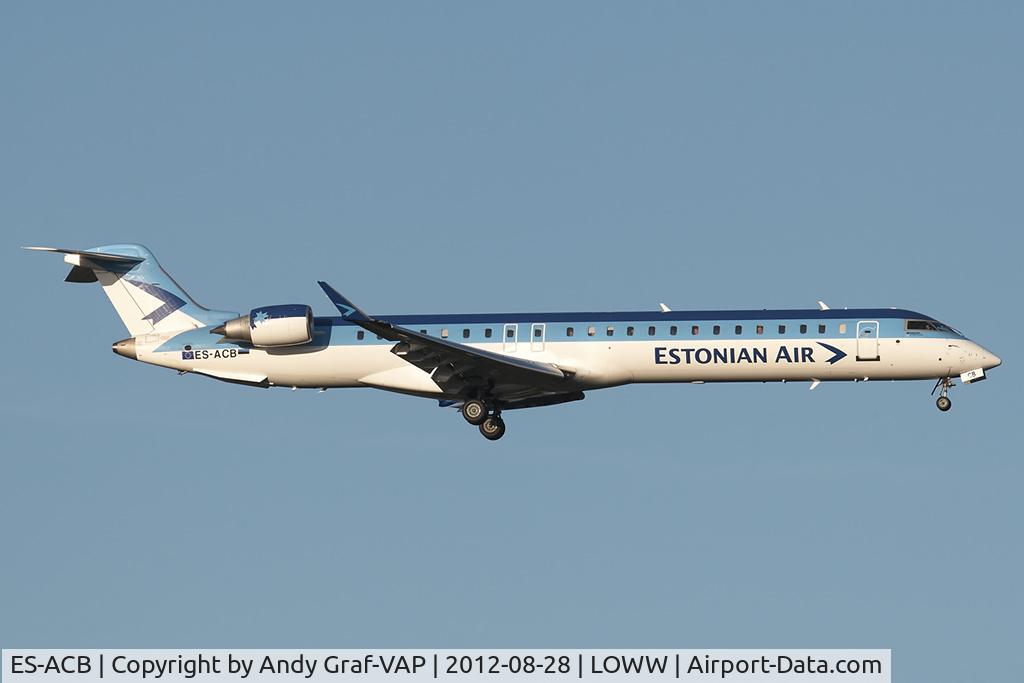 ES-ACB, 2010 Bombardier CRJ-900ER (CL-600-2D24) C/N 15261, Estonian Airlines CRJ900