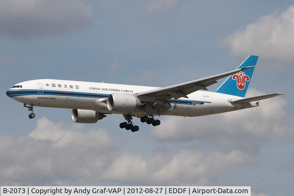 B-2073, 2009 Boeing 777-F1B C/N 37311, China Southern Cargo 777-200