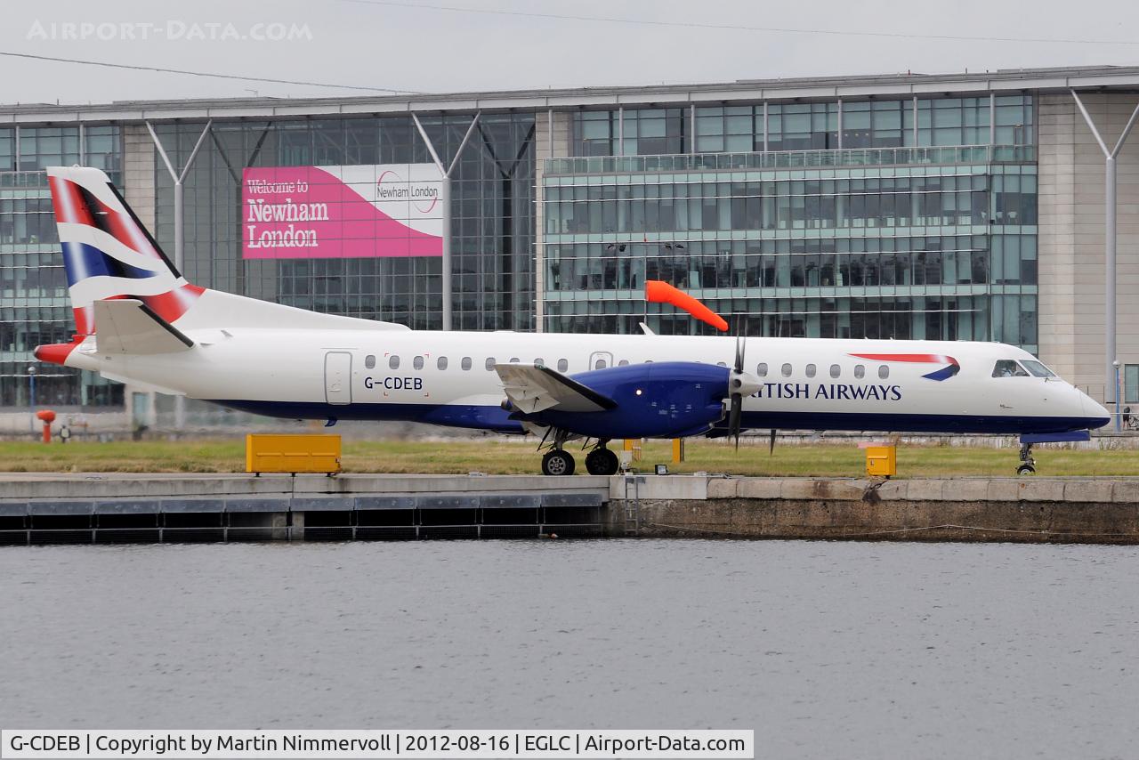 G-CDEB, 1996 Saab 2000 C/N 2000-036, British Airways City Flyer