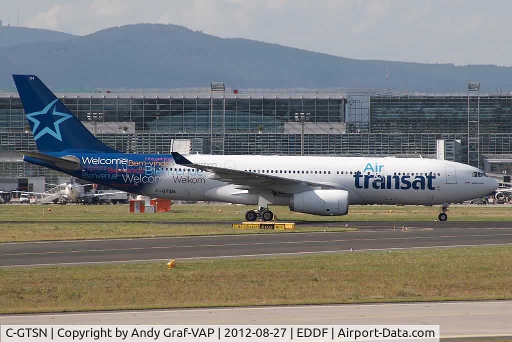 C-GTSN, 2000 Airbus A330-243 C/N 369, Air Transat A330-200