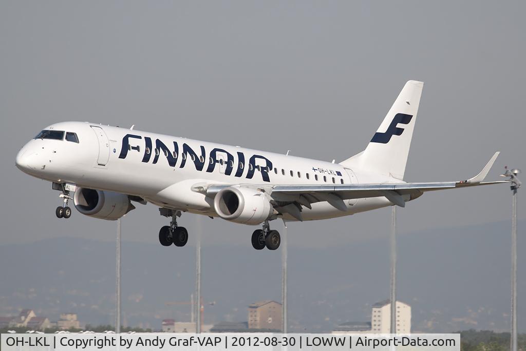OH-LKL, 2007 Embraer 190LR (ERJ-190-100LR) C/N 19000153, Finnair EMB190