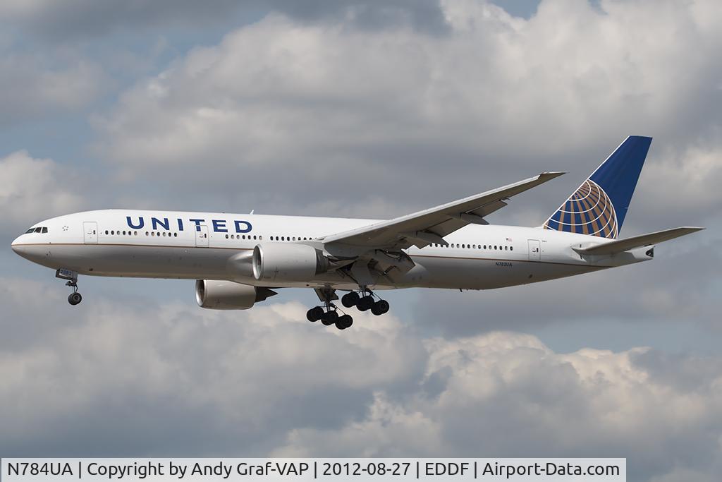 N784UA, 1997 Boeing 777-222/ER C/N 26951, United 777-200