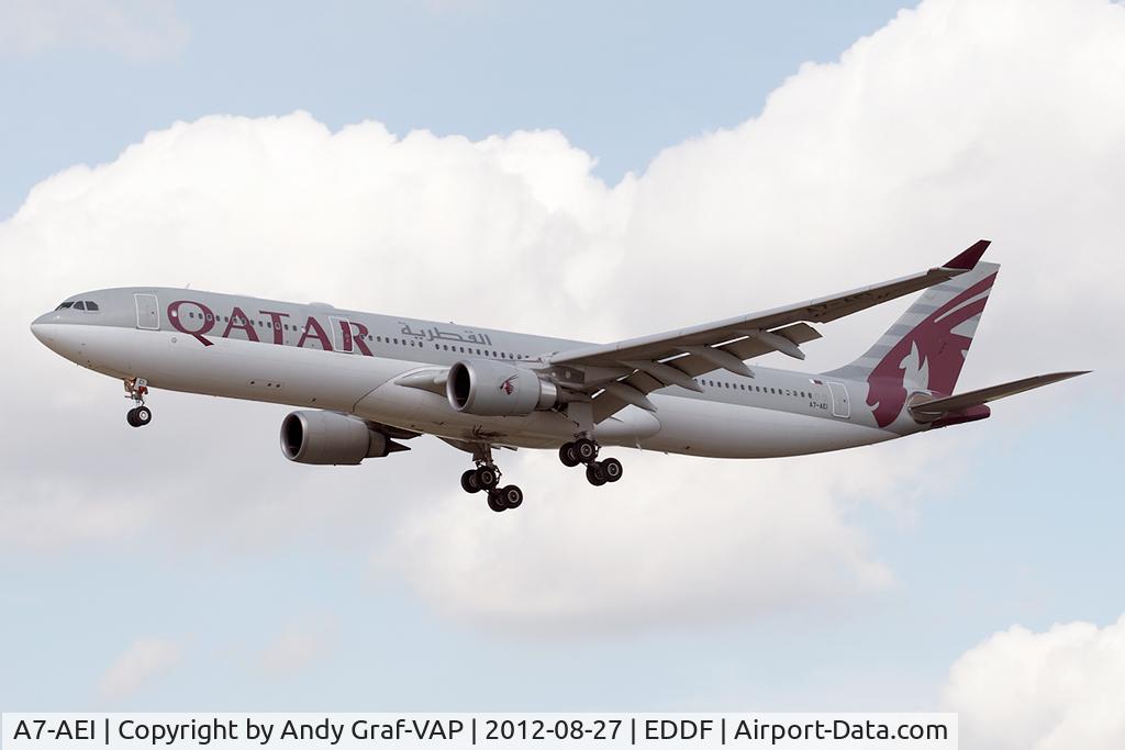 A7-AEI, 2007 Airbus A330-302 C/N 813, Qatar Airways A330-300